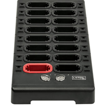 Stazione di ricarica per 16 sistemi Listen Talk