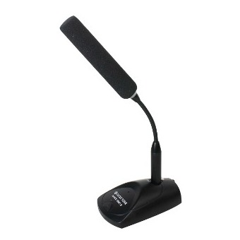 Base microfonica con microfono unidirezionale e scheda Dante