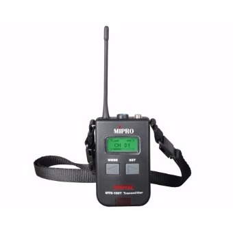 Trasmettitore digitale 16 canali UHF con Batteria Litio Polimero
