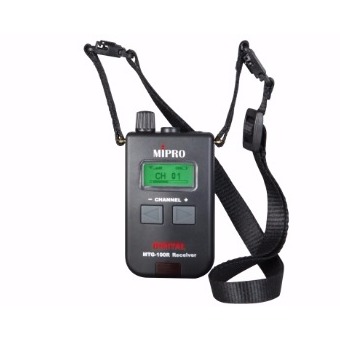 Ricevitore digitale 16 canali UHF con Batteria Litio Polimero